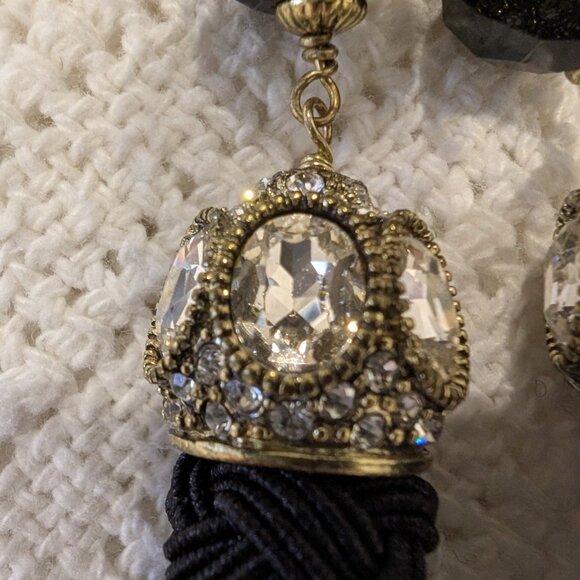 HEIDI DAUS "HOW SUITE IT IS" 1-PIECE Lariat-Style Tassel NECKLACE ~ 57-1/2" - Picture 7 of 8